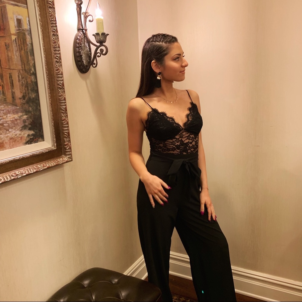 Black jumpsuit